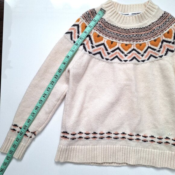 Kari Traa Sundve Knit Cream Wool Sweater - Picture 10 of 11